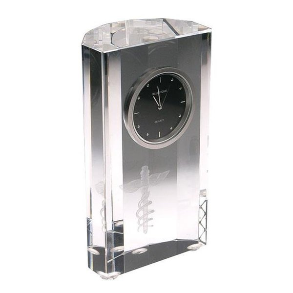 Blue Stone Designs Bluestone Designs W358 Justice Crystal Clock  clear W358